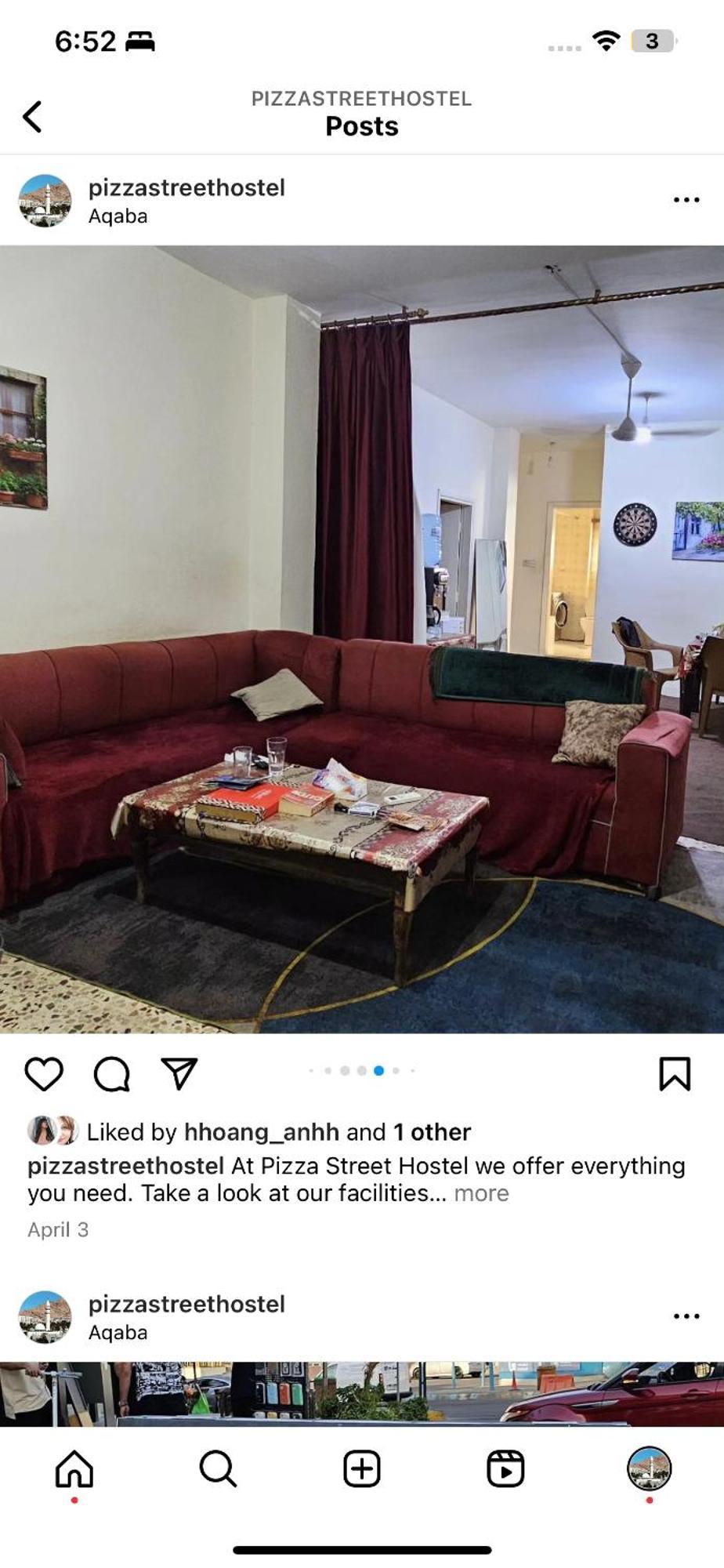 Pizza Street Hostel Akaba Kültér fotó